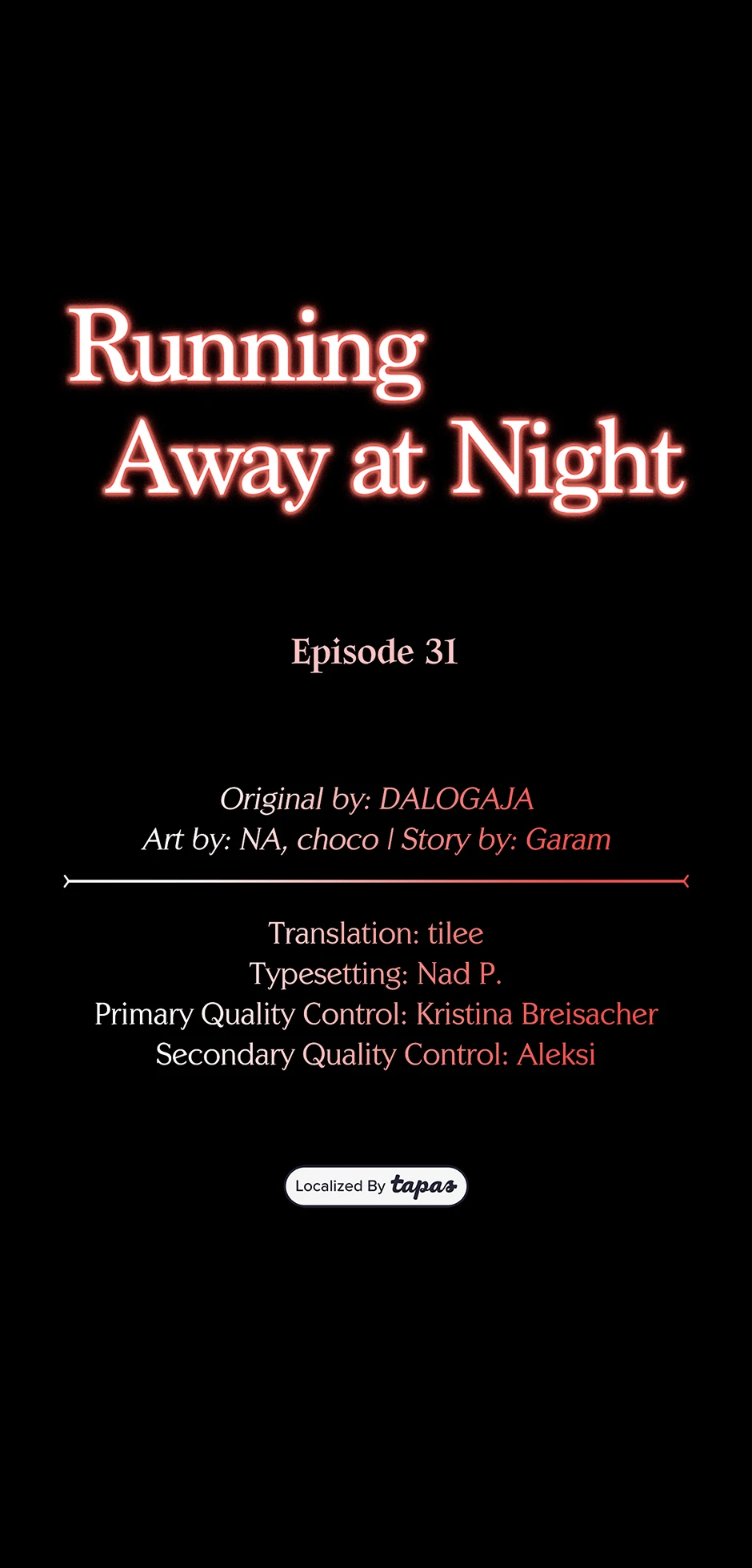 Running Away at Night Chapter 31 - Page 11