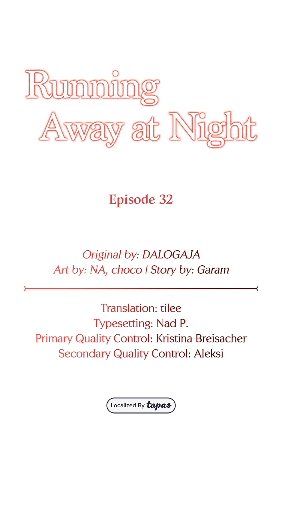 Running Away at Night Chapter 32 - Page 43