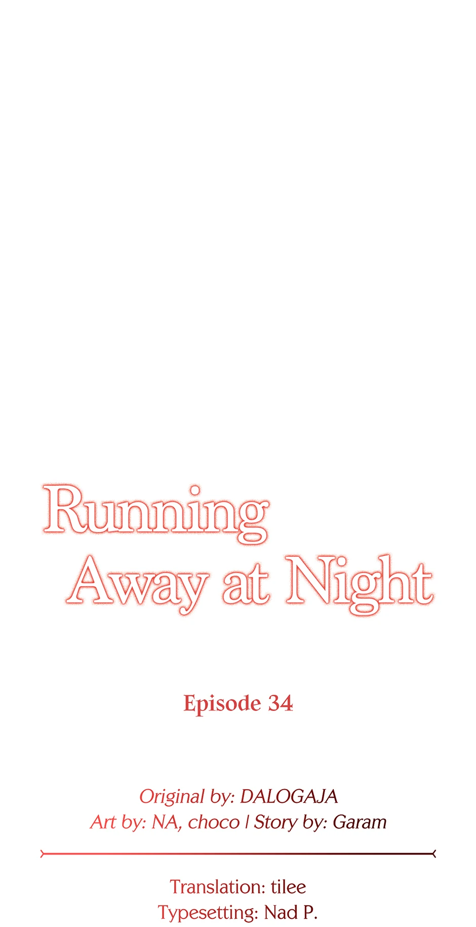 Running Away at Night Chapter 34 - Page 21