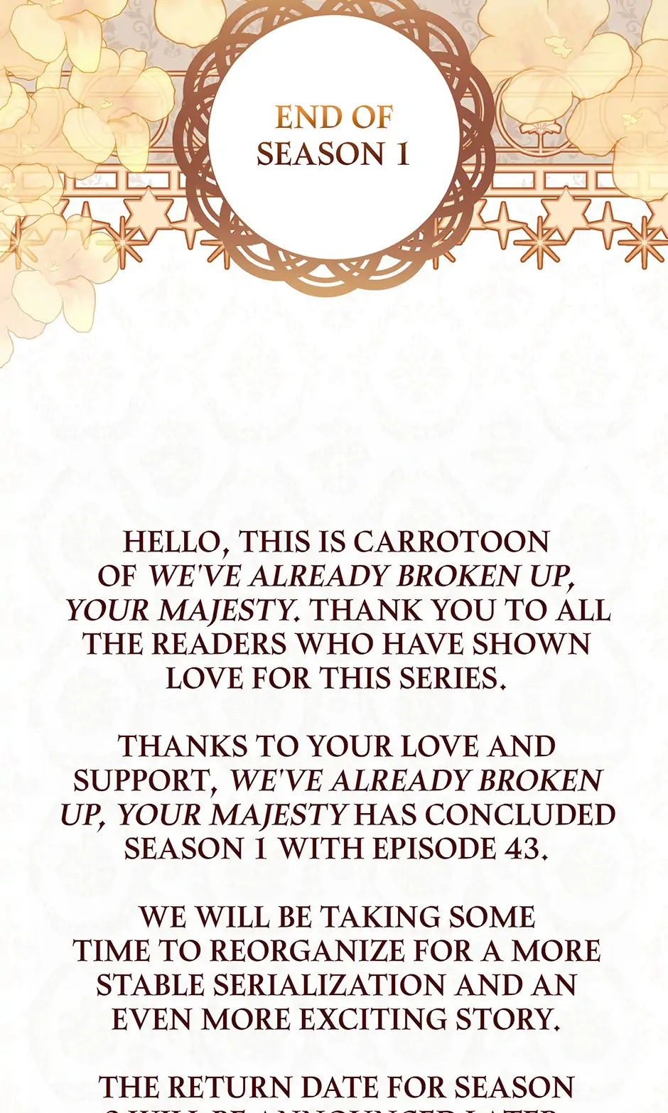 Since I Don’t Remember Anything About It, Shall We Break Up, Your Majesty? Chapter 43 - Page 67
