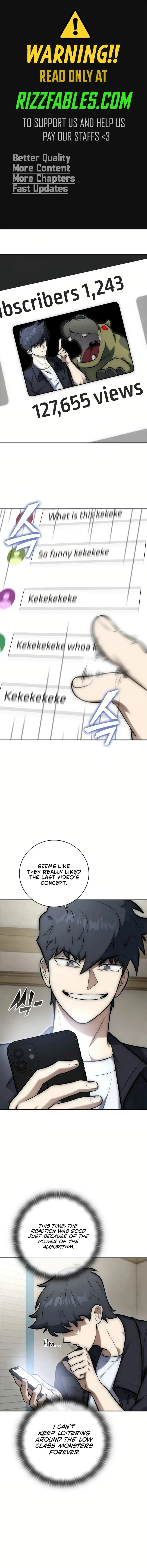 Subscribing To The Transcendent’s Channel Chapter 8 - Page 1