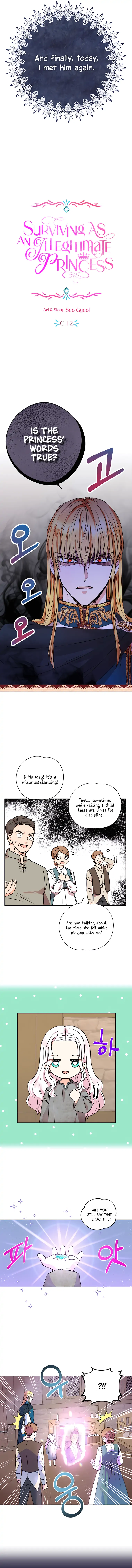 Surviving as an Illegitimate Princess Chapter 2 - Page 8