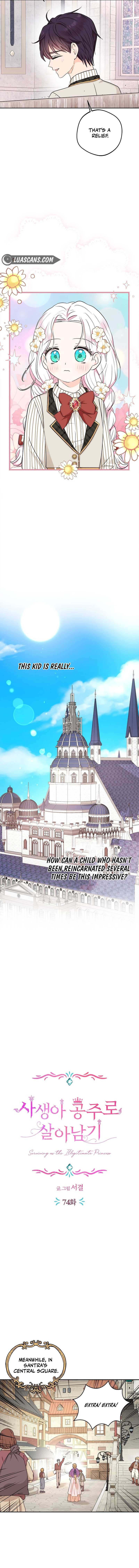 Surviving as an Illegitimate Princess Chapter 74 - Page 4