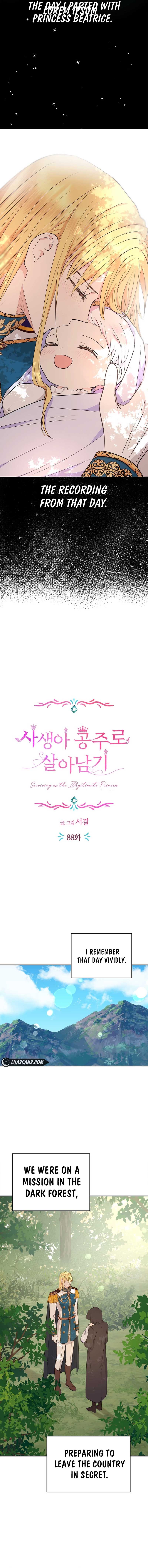Surviving as an Illegitimate Princess Chapter 88 - Page 5
