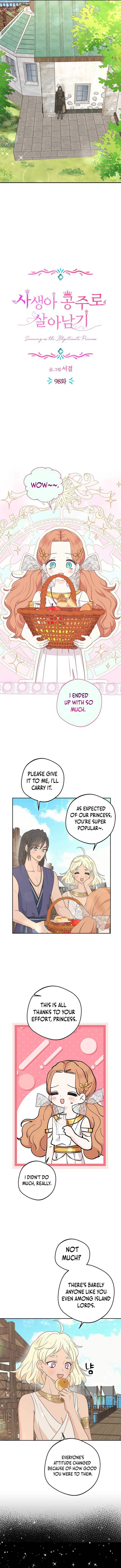 Surviving as an Illegitimate Princess Chapter 98 - Page 4