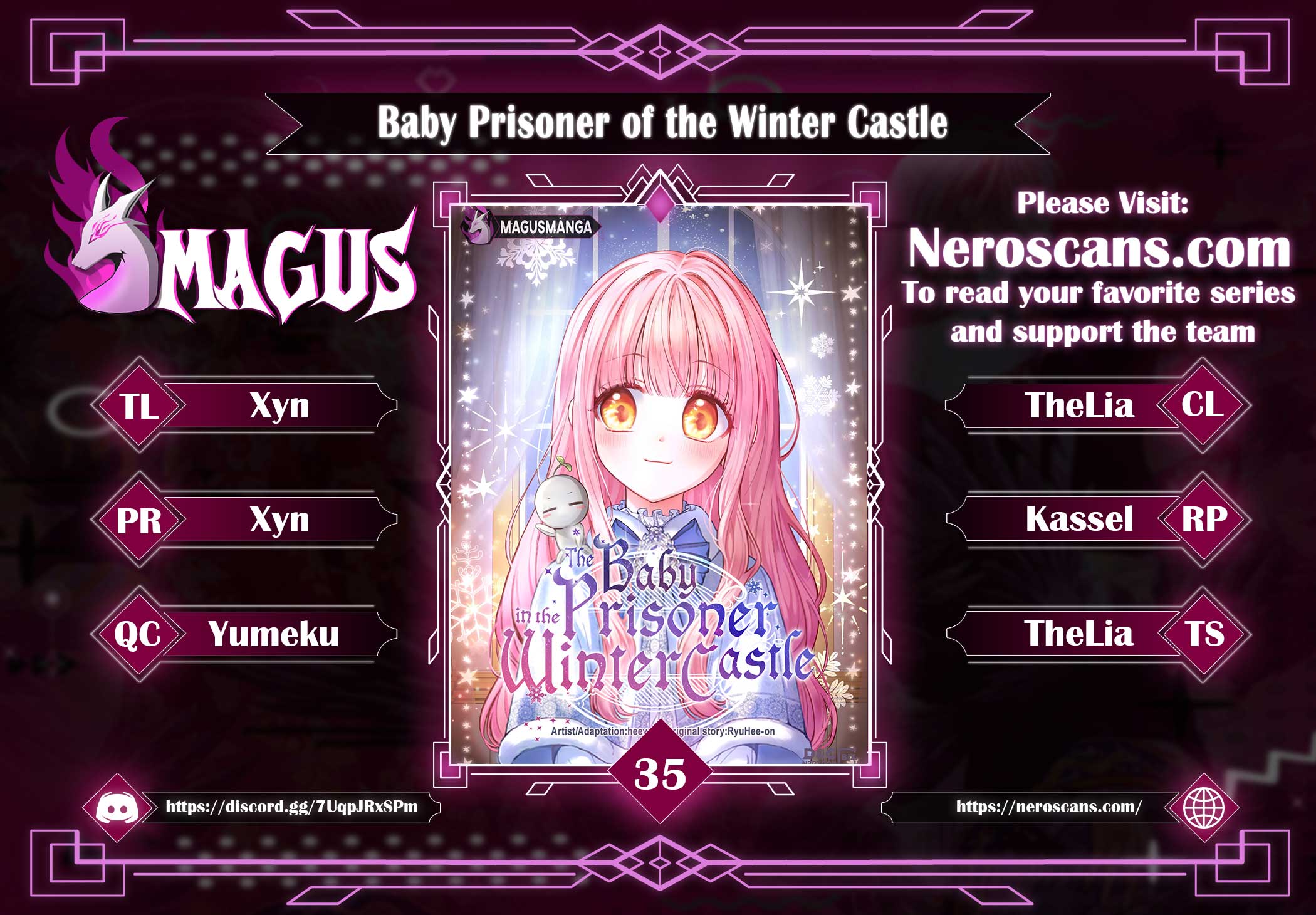 The Baby Prisoner in the Winter Castle Chapter 35 - Page 1