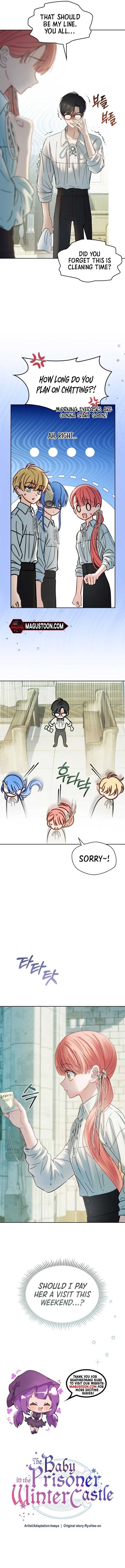 The Baby Prisoner in the Winter Castle Chapter 61 - Page 9