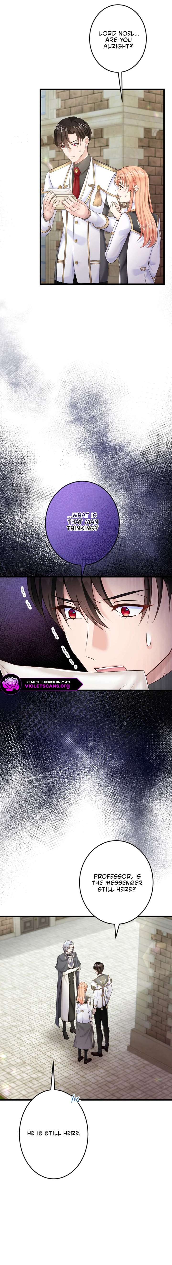 The Caring Young Lady Wants to Be a Wall Chapter 54 - Page 8
