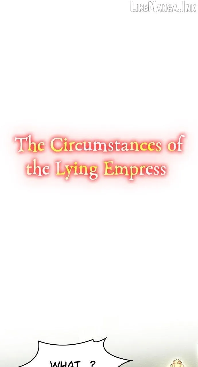 The Circumstances of the Lying Empress Chapter 53 - Page 1
