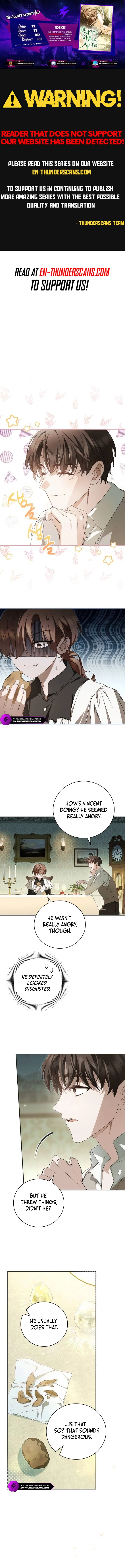 The Count’s Secret Maid Chapter 10 - Page 1