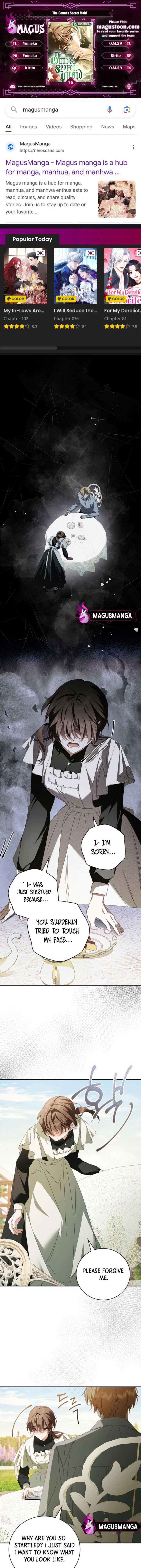 The Count’s Secret Maid Chapter 16 - Page 1