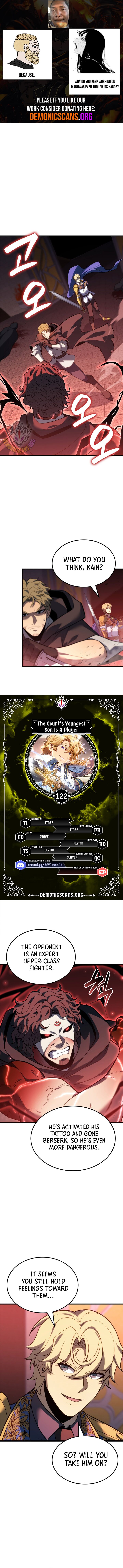 The Count’s Youngest Son is A Player Chapter 122 - Page 1