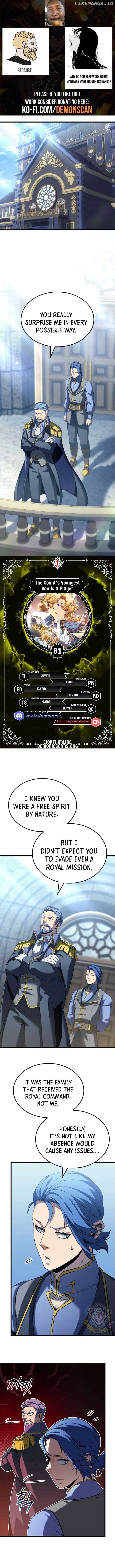 The Count’s Youngest Son is A Player Chapter 81 - Page 1