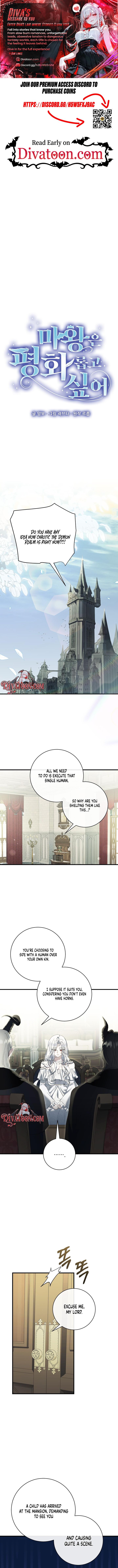 The Demon King Wants Peace Chapter 33 - Page 1