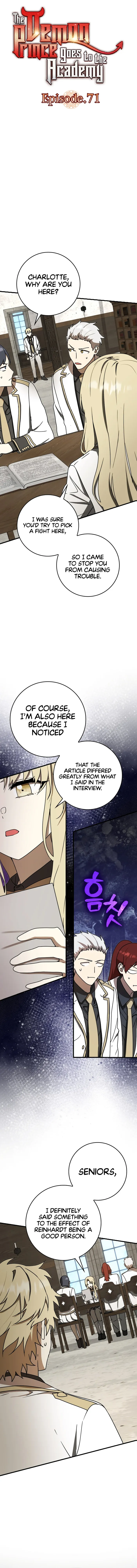 The Demon Prince goes to the Academy Chapter 71 - Page 2
