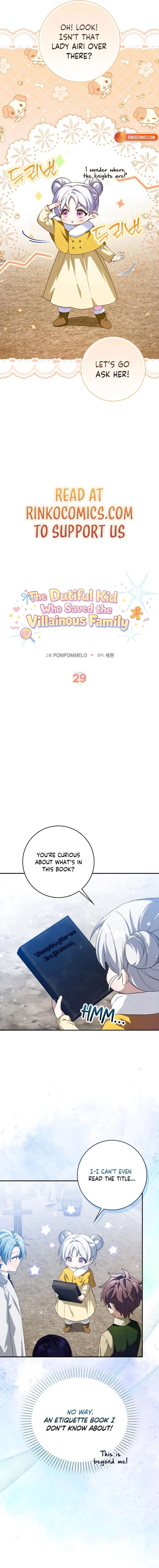 The Dutiful Kid Who Saved the Villainous Family Chapter 29 - Page 4