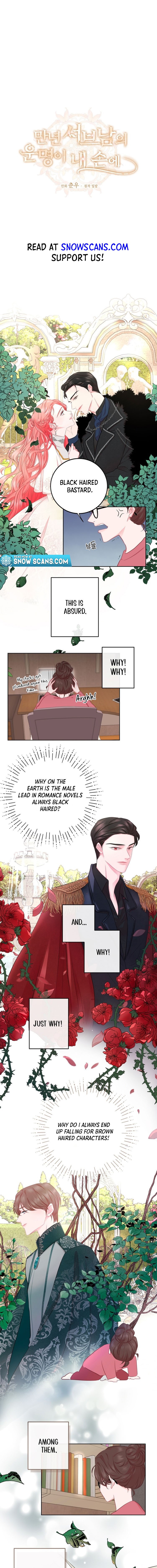 The Fate of the Perennial Sub Male Lead Is in My Hands Chapter 1 - Page 1
