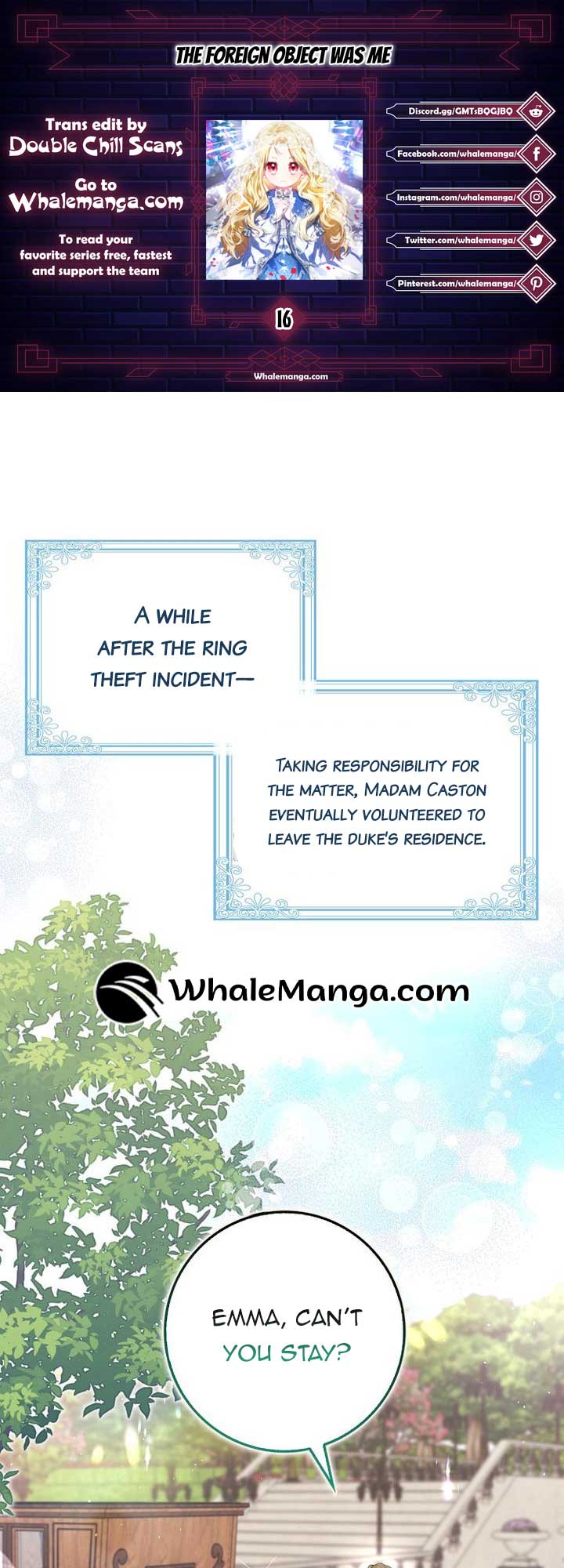 The Foreign Object was Me Chapter 16 - Page 1