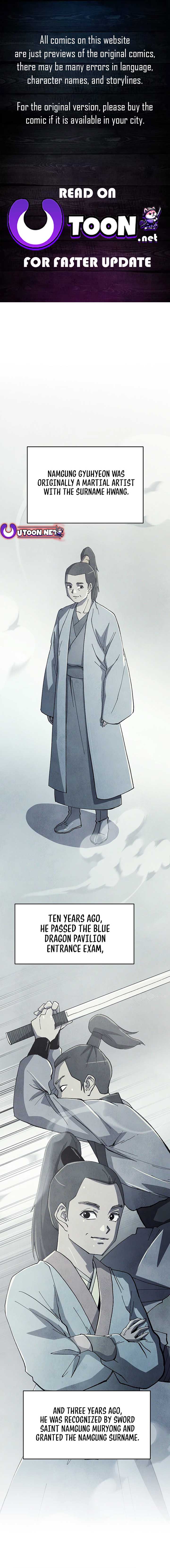 The Genius Grandson of Namgung Clan Chapter 8 - Page 1