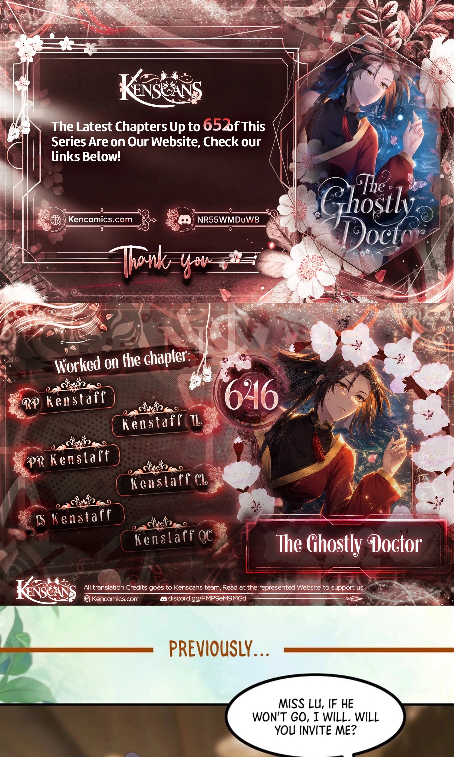 The Ghostly Doctor Chapter 646 - Page 1