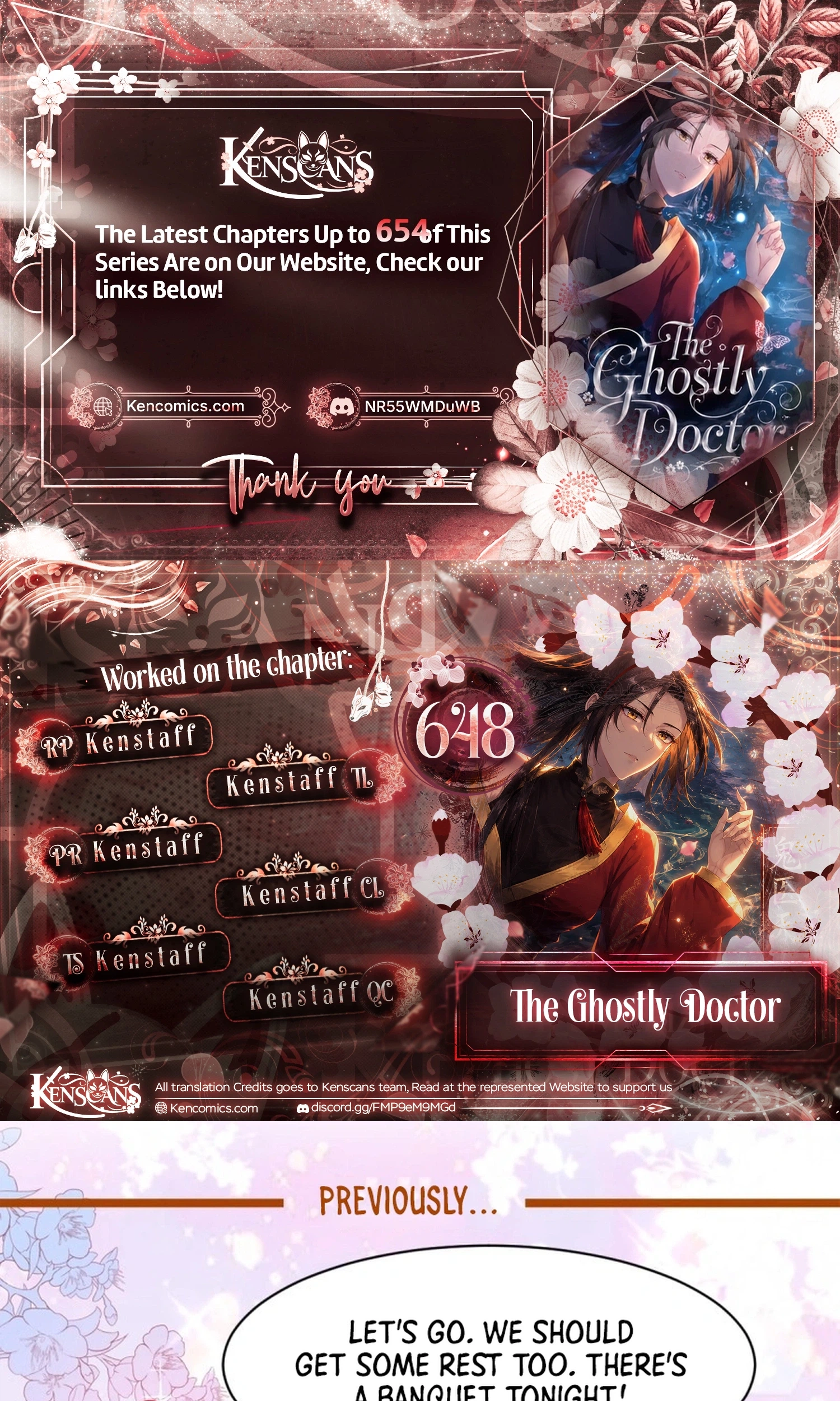 The Ghostly Doctor Chapter 648 - Page 1
