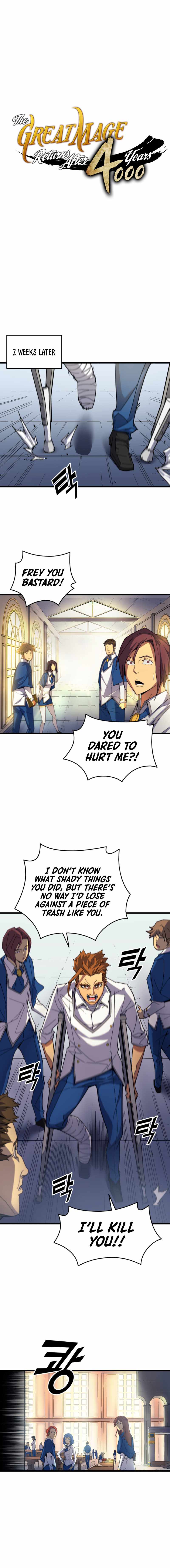 The Great Mage Returns After 4000 Years Chapter 10 - Page 1