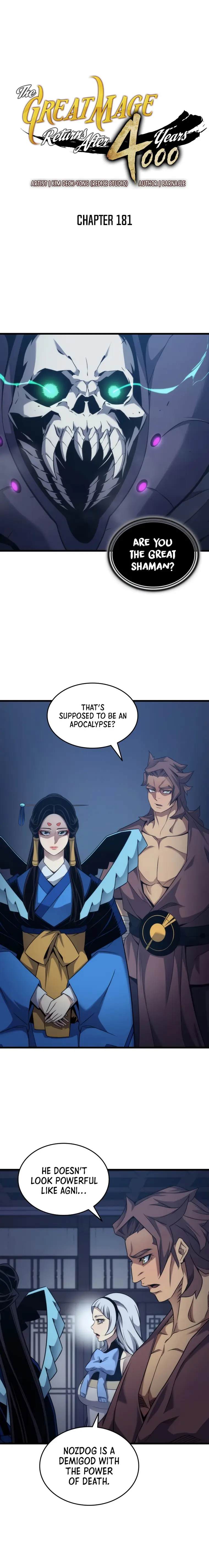 The Great Mage Returns After 4000 Years Chapter 181 - Page 1