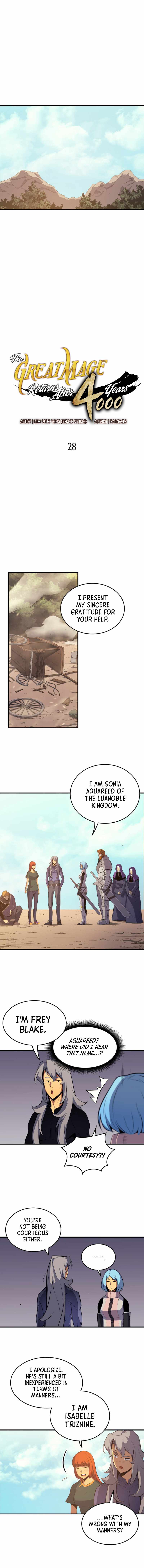 The Great Mage Returns After 4000 Years Chapter 28 - Page 4