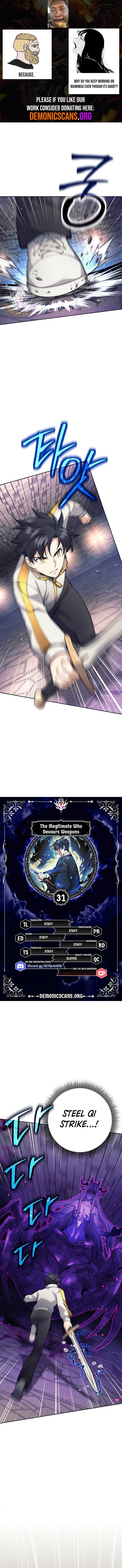 The Illegitimate Who Devours Weapons Chapter 31 - Page 1