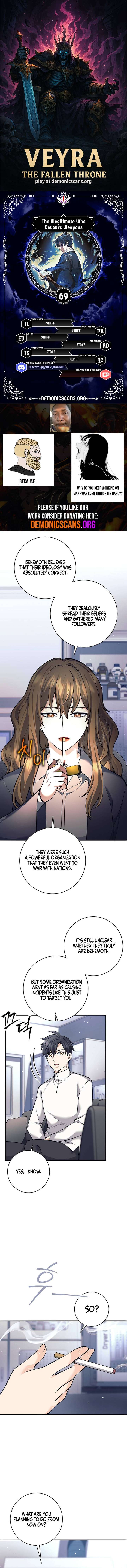 The Illegitimate Who Devours Weapons Chapter 69 - Page 1