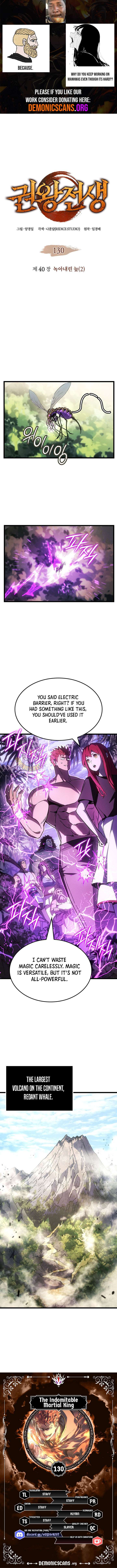 The Indomitable Martial King Chapter 130 - Page 1