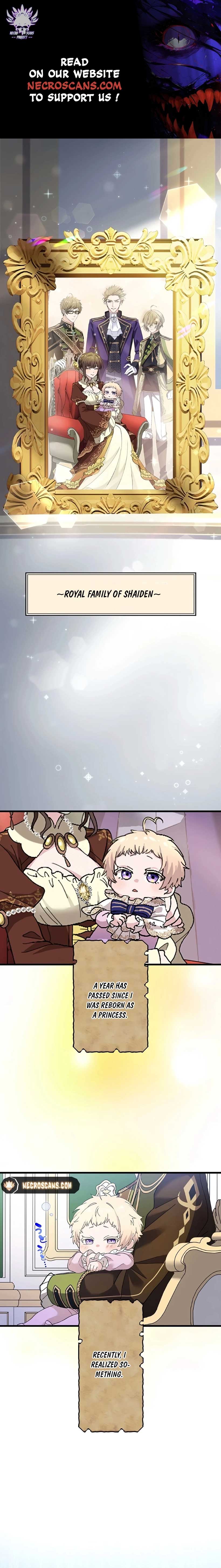 The Legendary Assassin Reincarnated as the Beloved Youngest Daughter of a Royal Family Chapter 5 - Page 1