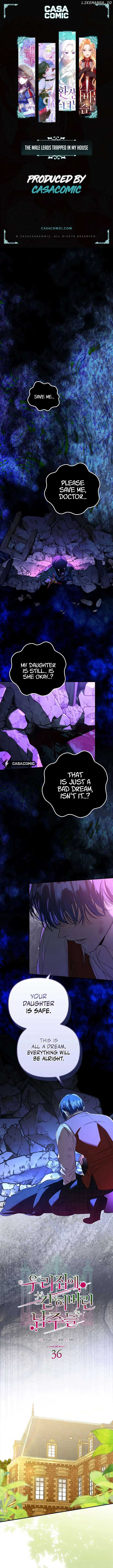 The male leads are trapped in my house Chapter 36 - Page 1