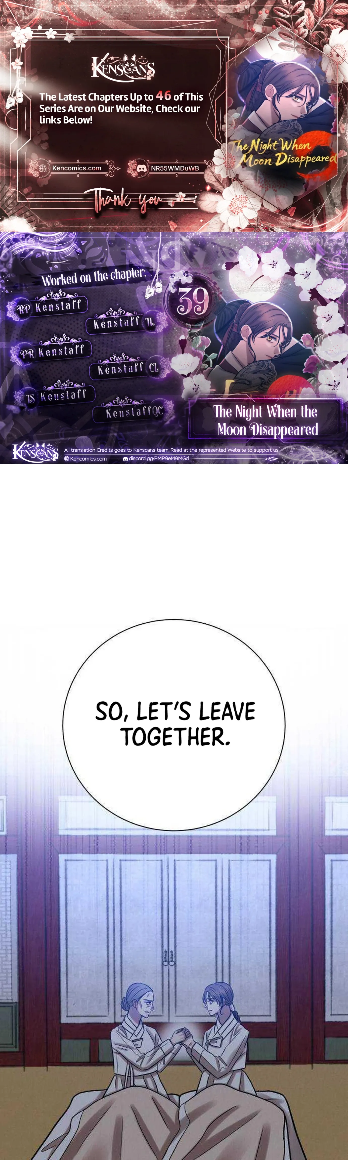 The Night When the Moon Disappeared Chapter 39 - Page 1