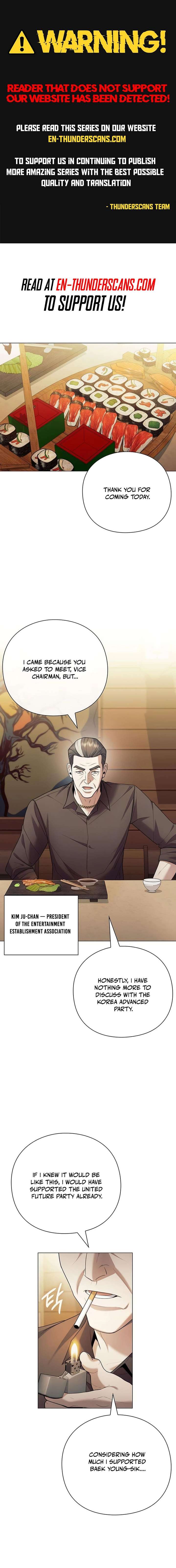 The Politician Who Can See the Future Chapter 13 - Page 1