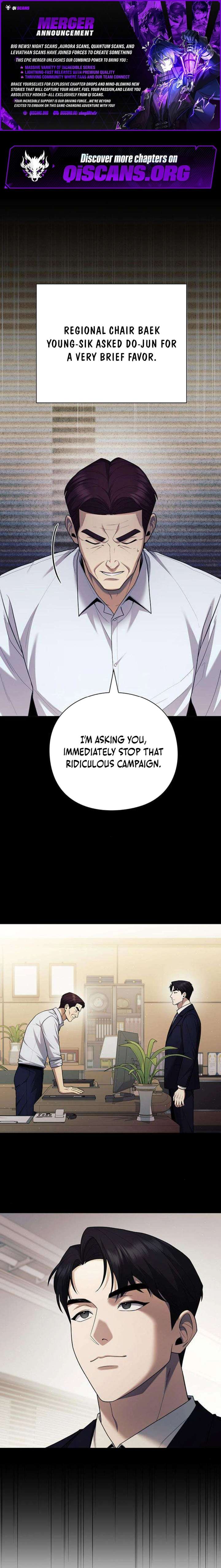 The Politician Who Can See the Future Chapter 14 - Page 1