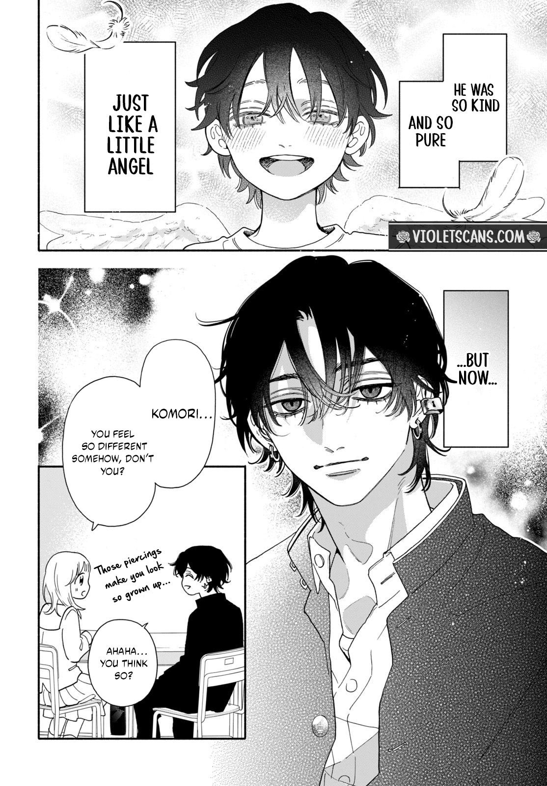The Pure Love of the Fallen Angel Komori-kun Chapter 1 - Page 17