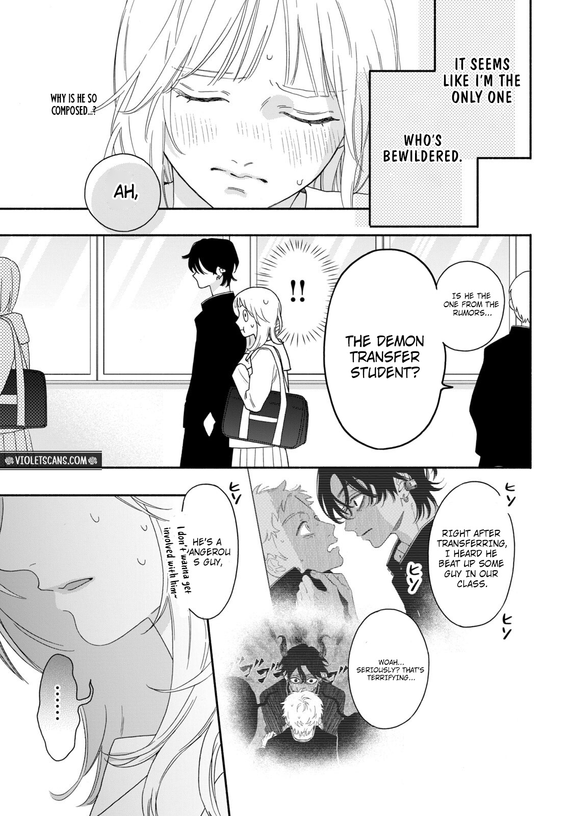 The Pure Love of the Fallen Angel Komori-kun Chapter 2.1 - Page 3