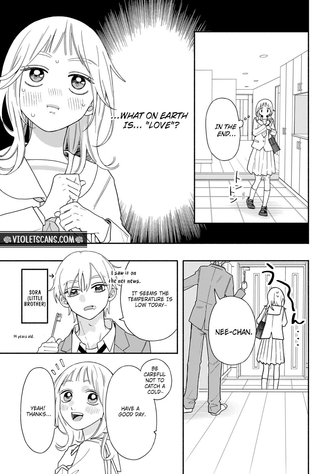 The Pure Love of the Fallen Angel Komori-kun Chapter 4.1 - Page 3