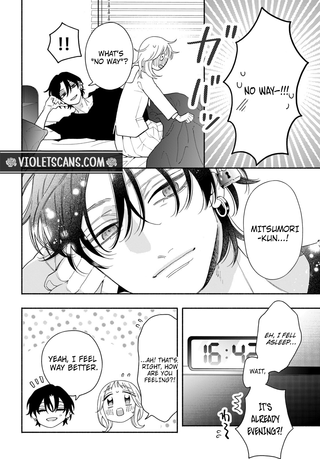 The Pure Love of the Fallen Angel Komori-kun Chapter 4.2 - Page 16