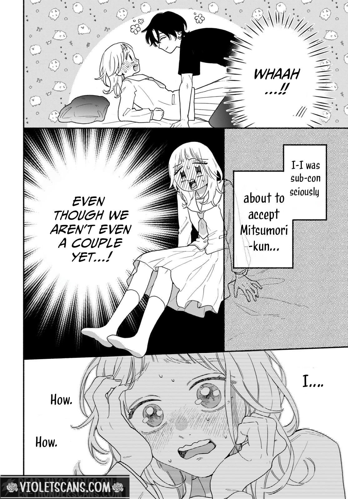 The Pure Love of the Fallen Angel Komori-kun Chapter 5.1 - Page 8