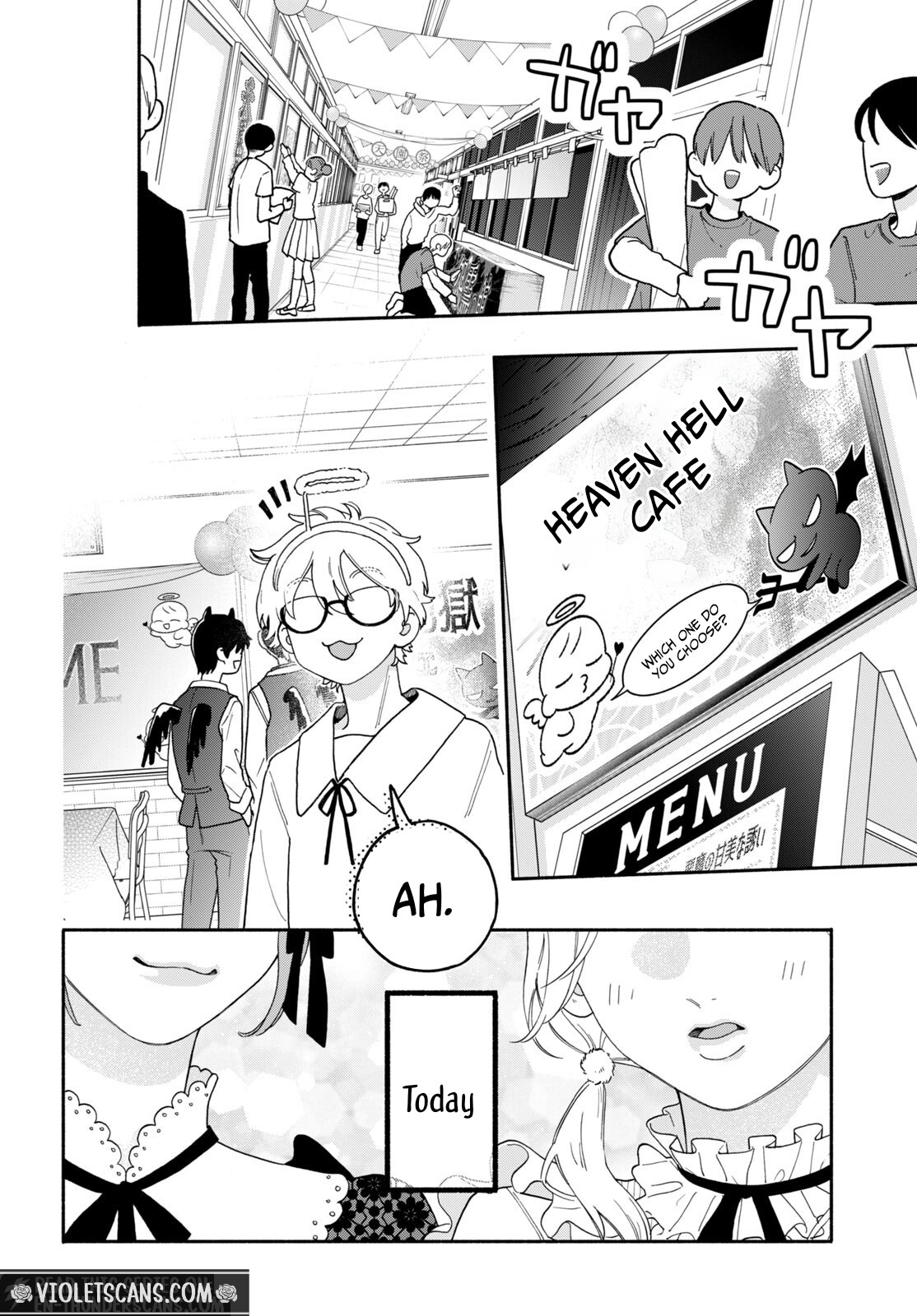 The Pure Love of the Fallen Angel Komori-kun Chapter 5.1 - Page 10