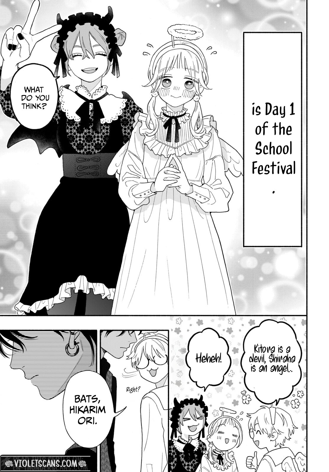 The Pure Love of the Fallen Angel Komori-kun Chapter 5.1 - Page 11