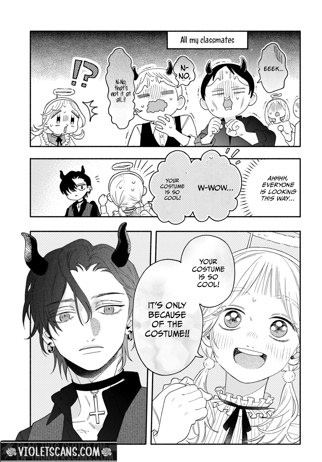 The Pure Love of the Fallen Angel Komori-kun Chapter 5.1 - Page 13
