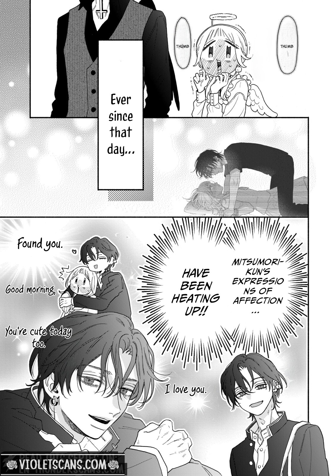 The Pure Love of the Fallen Angel Komori-kun Chapter 5.1 - Page 17