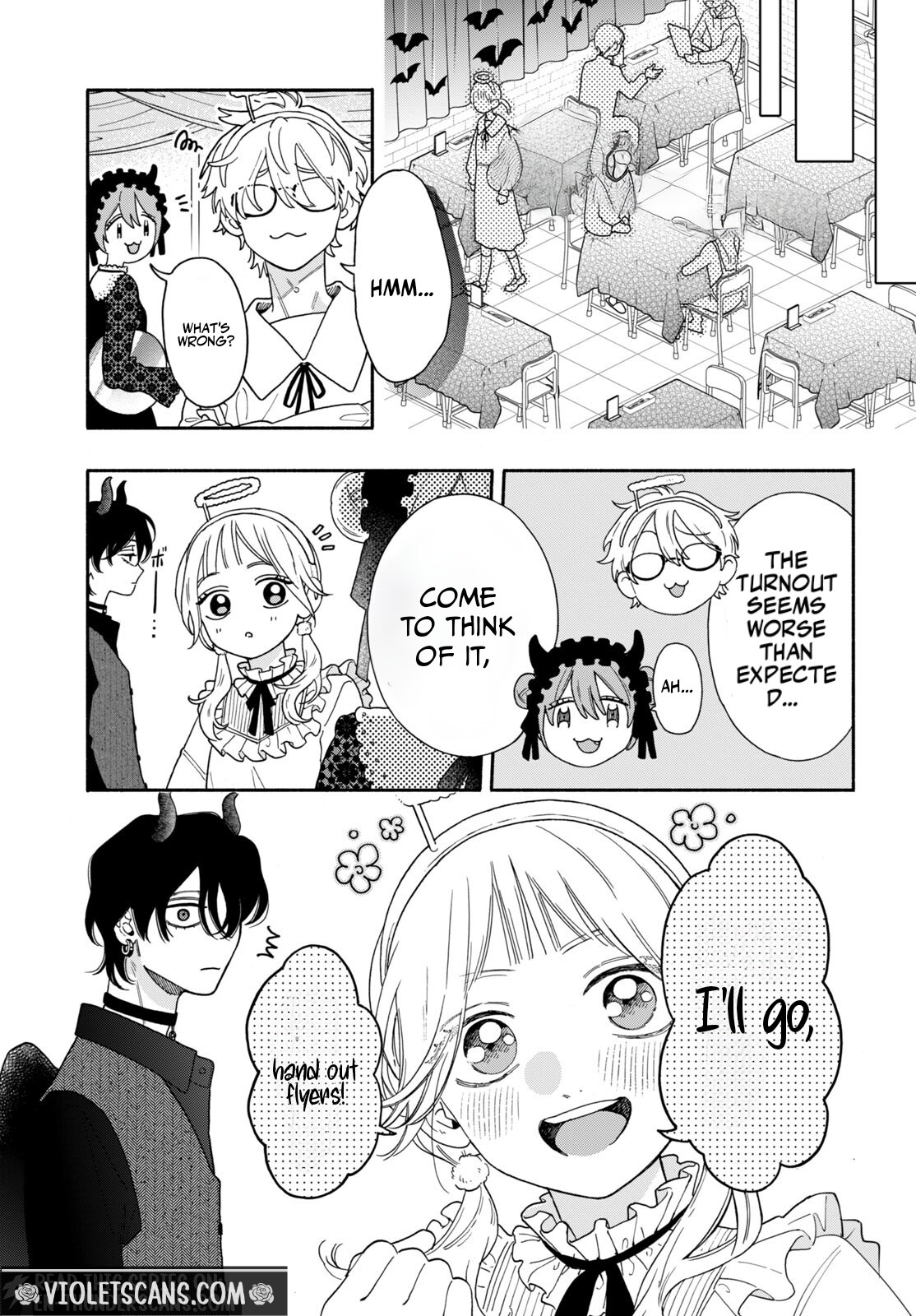 The Pure Love of the Fallen Angel Komori-kun Chapter 5.1 - Page 21