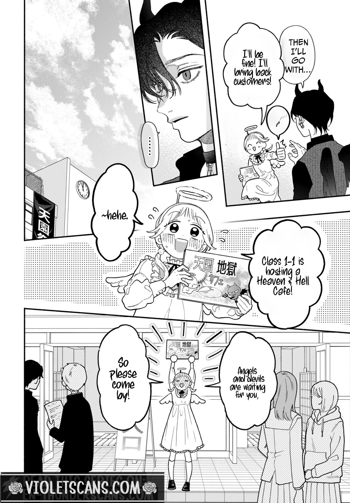 The Pure Love of the Fallen Angel Komori-kun Chapter 5.1 - Page 22