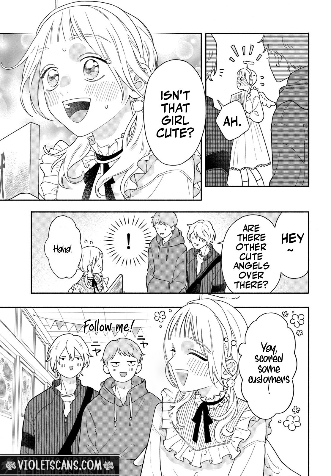 The Pure Love of the Fallen Angel Komori-kun Chapter 5.2 - Page 2