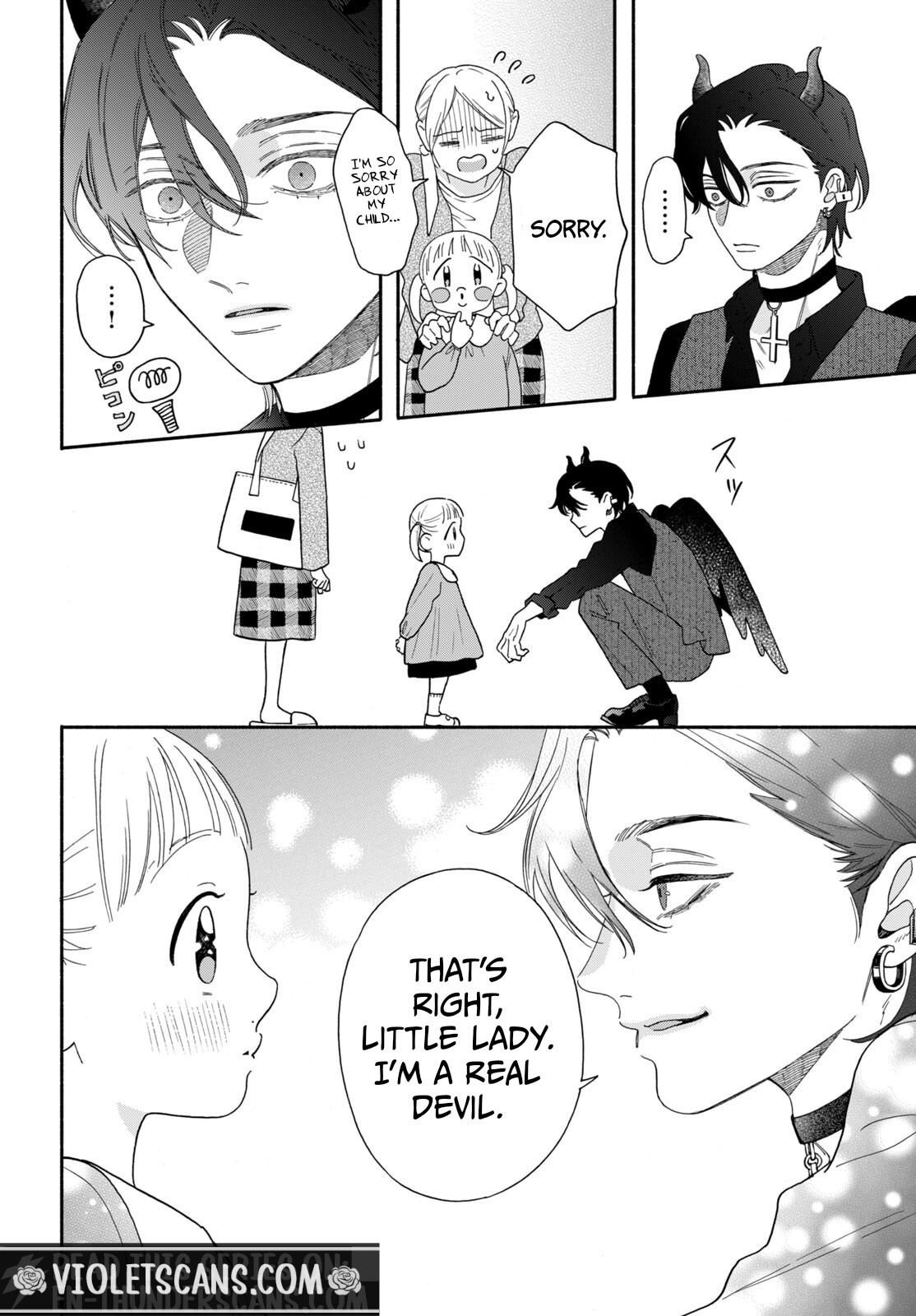 The Pure Love of the Fallen Angel Komori-kun Chapter 5.2 - Page 5