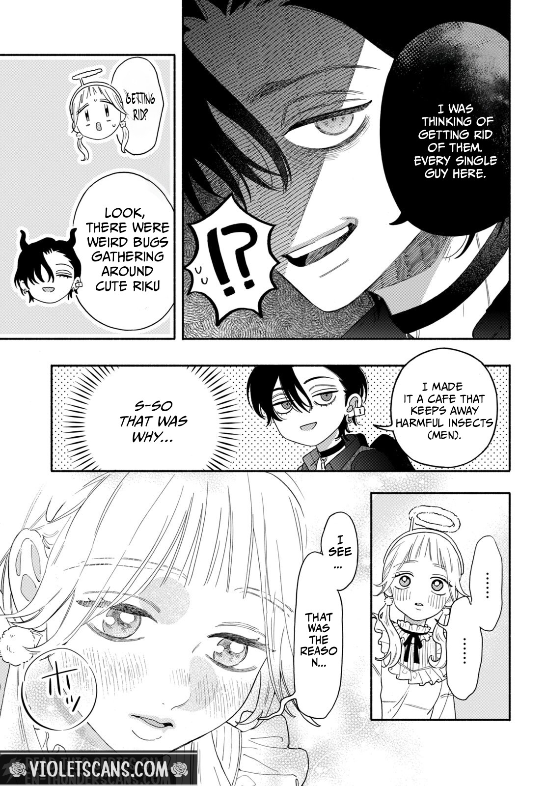The Pure Love of the Fallen Angel Komori-kun Chapter 5.2 - Page 12